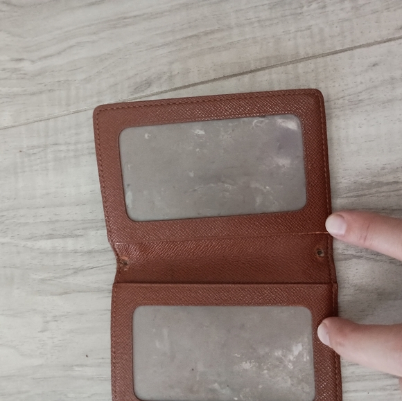 Auth Louis Vuitton Monogram Visible Pass Case Porte 2 Cartes Vertical - Picture 3 of 10